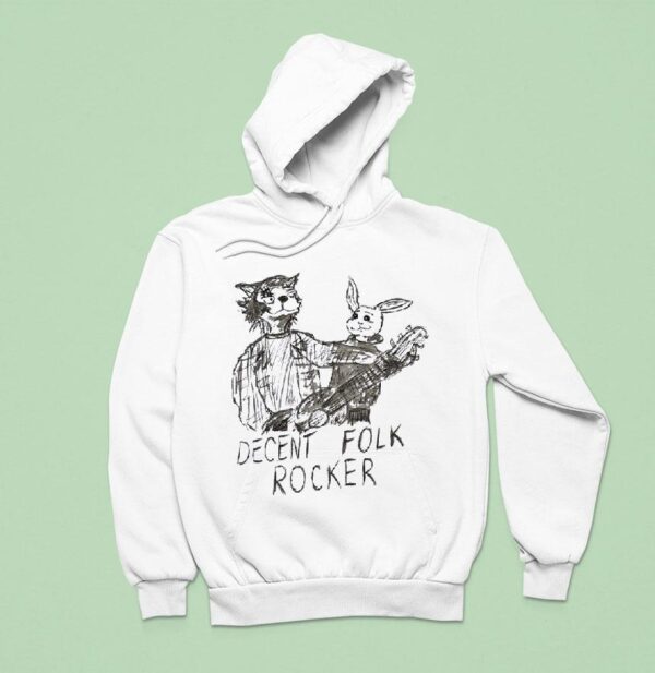 Wolf And Rabbit Decent Folk Rocke Hoodie