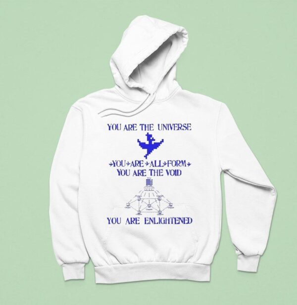 You Are The Universe You Are All From You Are The Void You Are Enlightened Hoodie