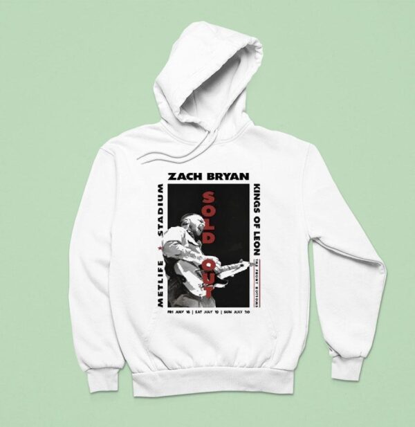 Zach Bryan Kings Of Leon Metlife Stadium The Front Bottoms East Rutherford July Hoodie