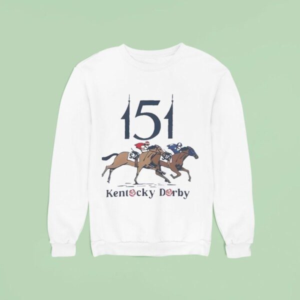 St Kentucky Derby Horse Racing Sweatshirt