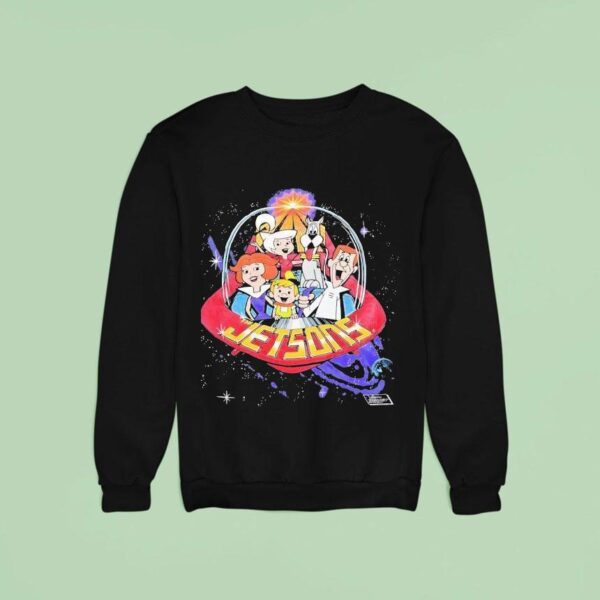 The Jetsons Spaceship Cartoon Sweatshirt