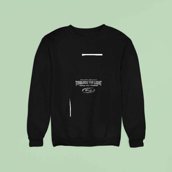 Az World Tour Towards The Light Will To Power K Hot Chilli Peppers Sweatshirt