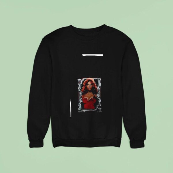 Beyonce Cowboy Carter Tour X Las Vegas Red Photo Sweatshirt