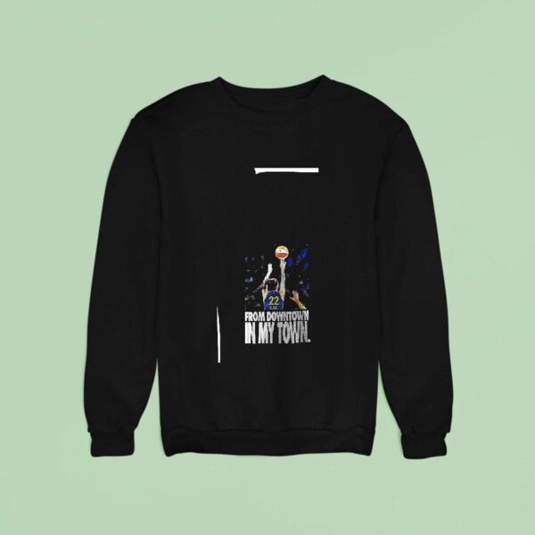 Wnba All Star Indiana Fever Caitlin Clark From My Downtown The Floor Is Ours Sweatshirt