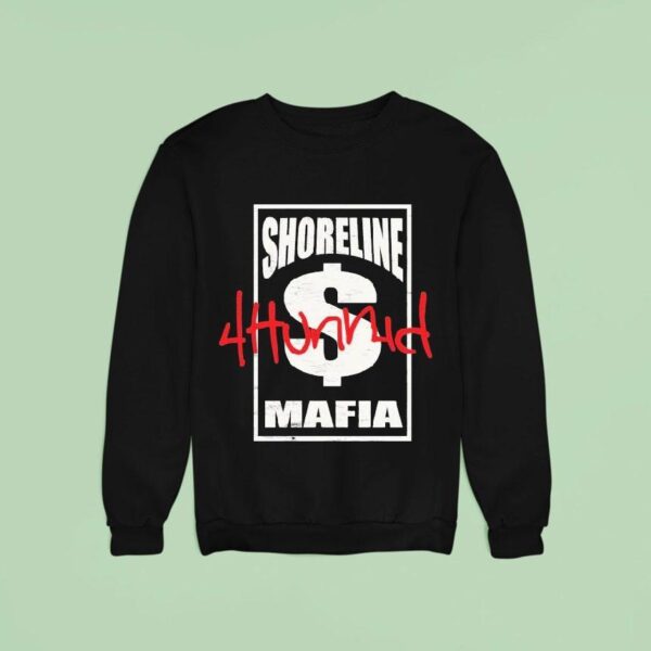 Hunnid X Shoreline Mafia Cash Money Sweatshirt