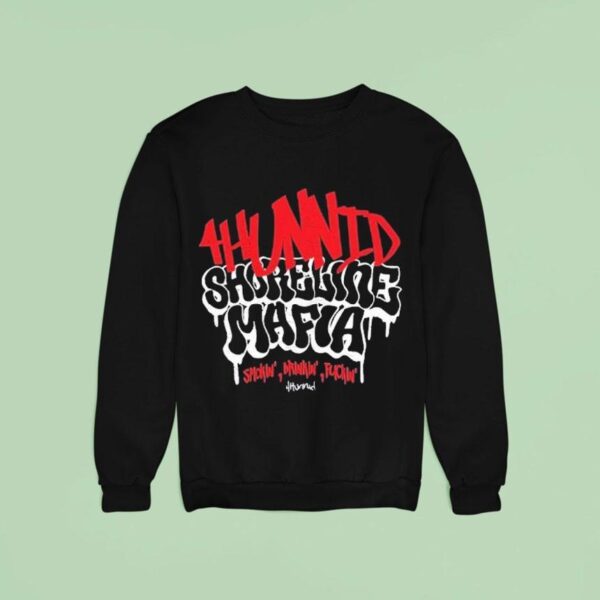 Hunnid X Shoreline Mafia Hollywood Sweatshirt