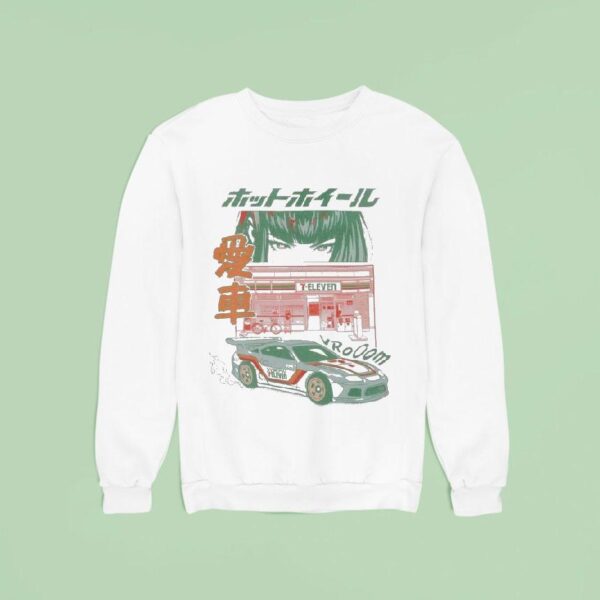Eleven X Hot Wheels Vroom Anime Eyes Sweatshirt