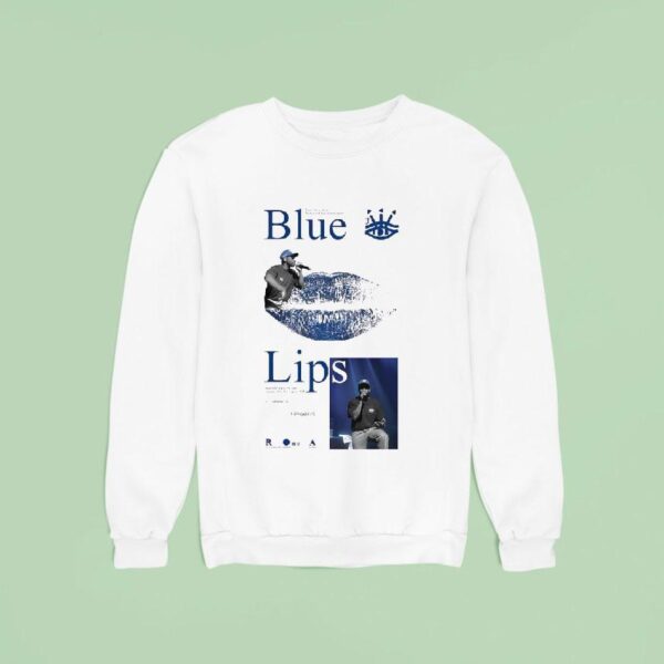 A State Of Realization An Abstract Knows Only As Blue Lips Sweatshirt