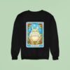 A Tarot Card Style Design Inspired By Totoro Sweatshirt