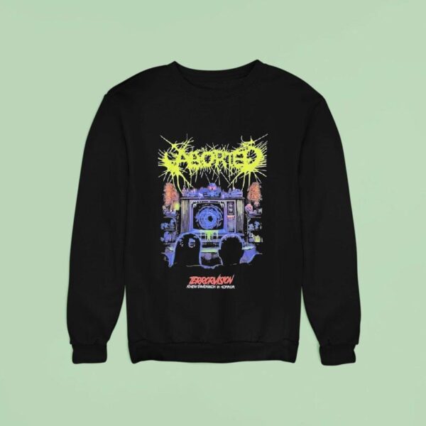 Aborted Terrorvision A New Dimension In Horror Sadis Sweatshirt
