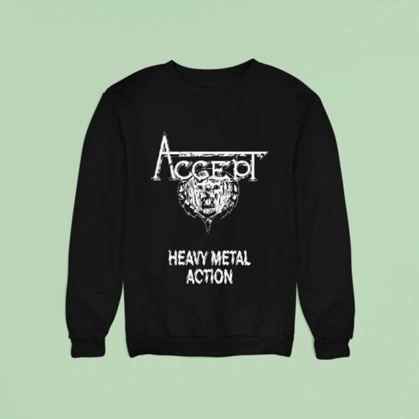 Accept Heavy Metal Action Sweatshirt