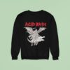 Acid Bath Grim Reaper Riding Alligator Sweatshirt
