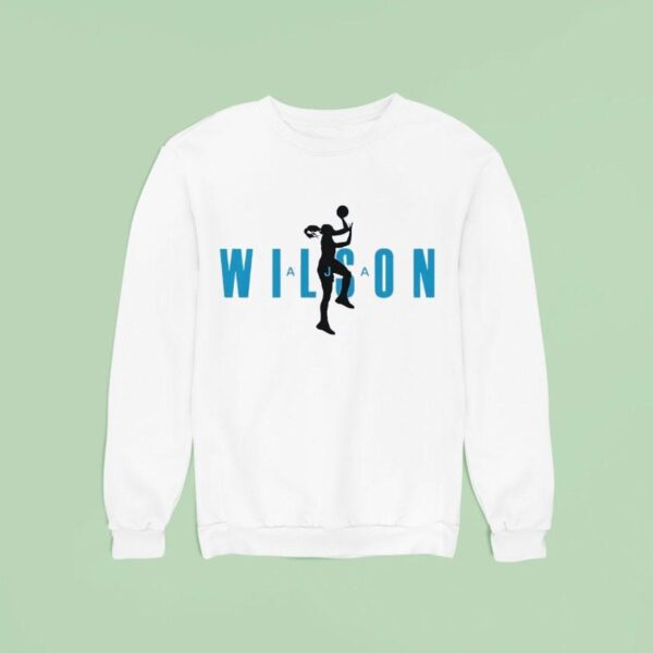 Aja Wilson Statue Basketball Sweatshirt