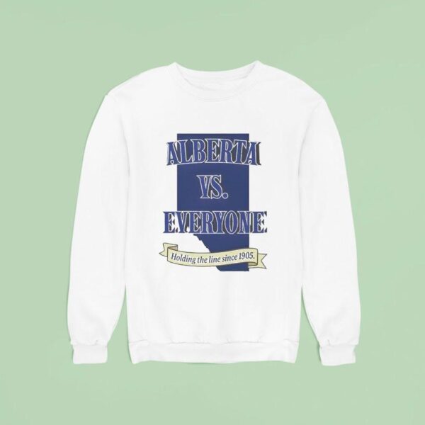 Alberta Unchained Ab Versus Everyone Western Pride Sweatshirt