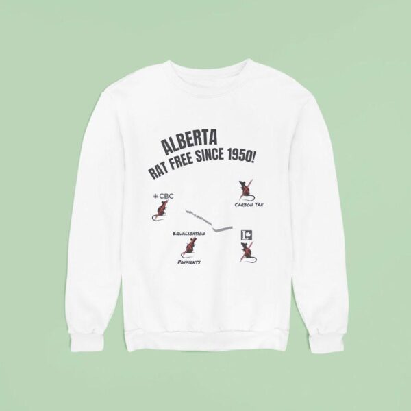 Alberta Unchained Rat Free Since Heritage Sweatshirt