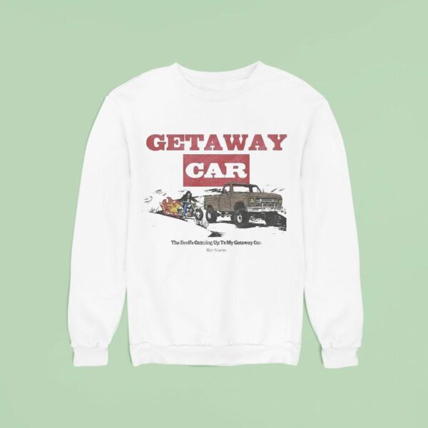 Alex Warren The Devil S Catching Up To My Getaway Car Sweatshirt