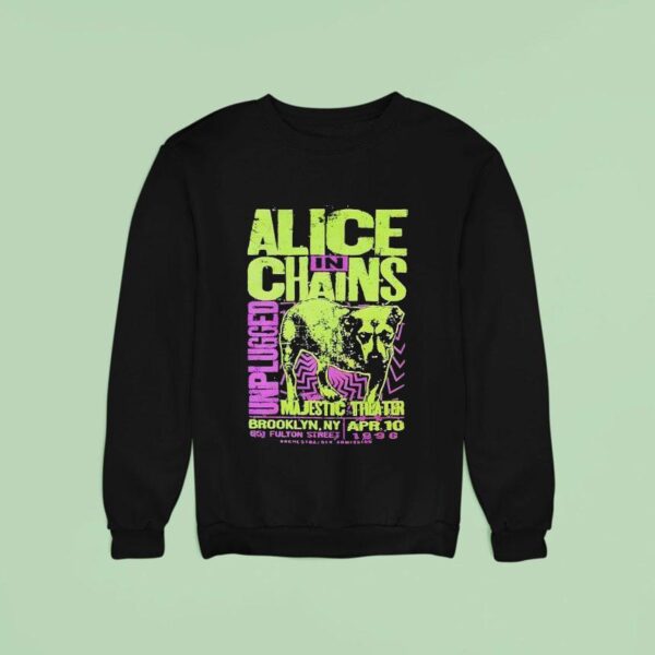 Alice In Chains Unplugged Dog Retro Sweatshirt