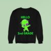 Alien Dabbing Hello Nd Grade Sweatshirt