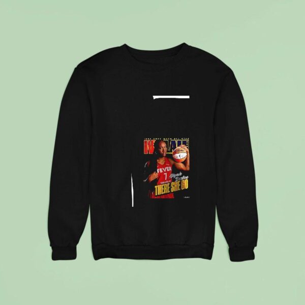 Aliyah Boston Indy Wnba All Star Wslam There She Go Indiana Fever Caricature Sweatshirt