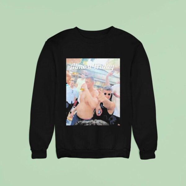 Almost Friday Nikola Jokic Drunk Sweatshirt
