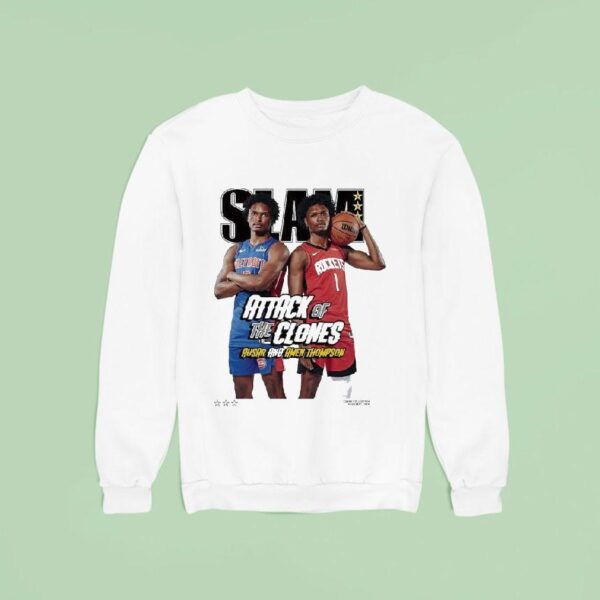 Amen And Ausar Thompson Slam Attack Of The Clones Sweatshirt