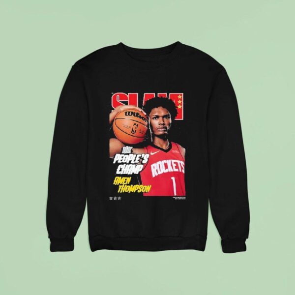 Amen Thompson Slam The People S Champ Sweatshirt