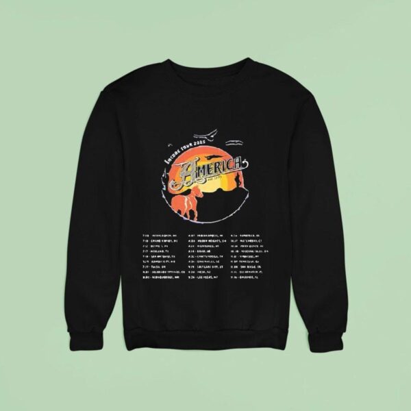 America Encore Tour Dates Off At Interlochen Mi On July Th Sweatshirt