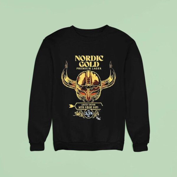 Amon Amarth Nordic Gold Premium Lager With Simcoe Hops Sweatshirt
