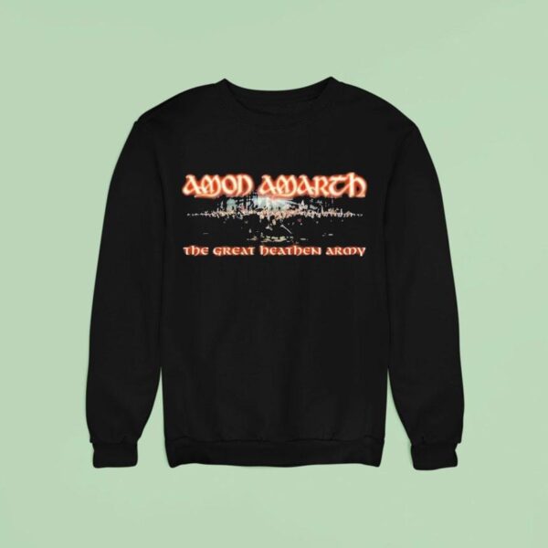 Amon Amarth The Great Heathen Army Tour Sweatshirt
