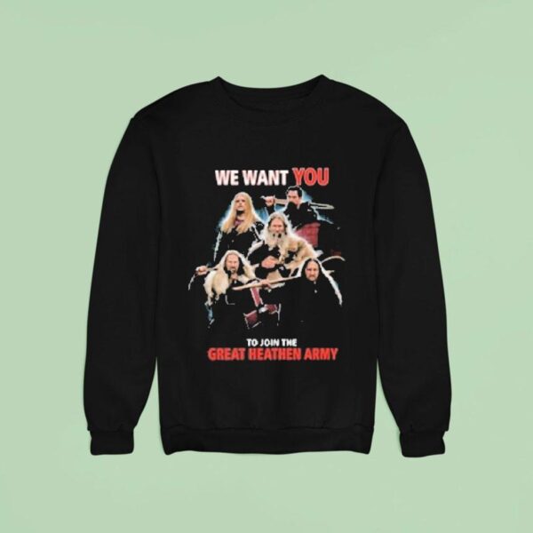 Amon Amarth We Want You To Join The Great Heathen Army Sweatshirt