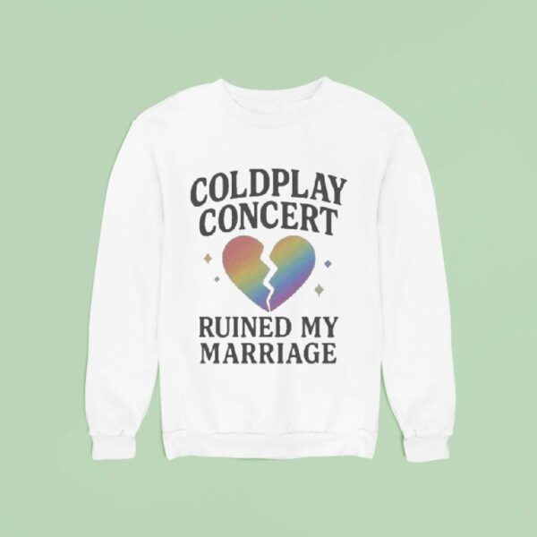 Andy Byron Coldplay Concert Ruined My Marriage Heart Broken Sweatshirt