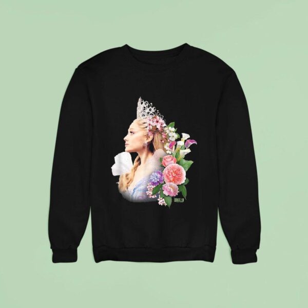 Ariana Grande Wicked For Good Glinda In Bloom Sweatshirt