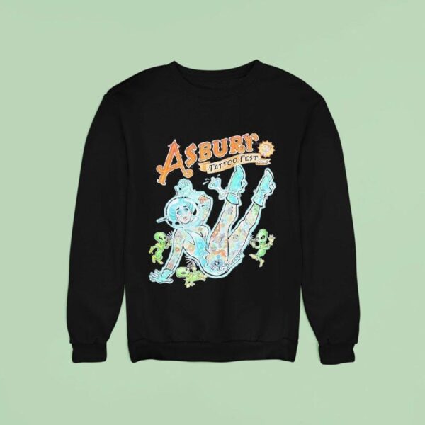 Asbury Tattoo Fest Alien Sweatshirt