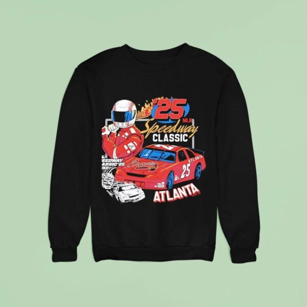 Atlanta Braves Mlb Speedway Classic Sweatshirt
