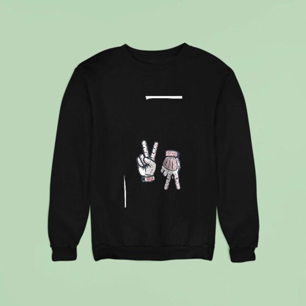 Atlanta Braves X Usher A Town Down Peace Up Sweatshirt