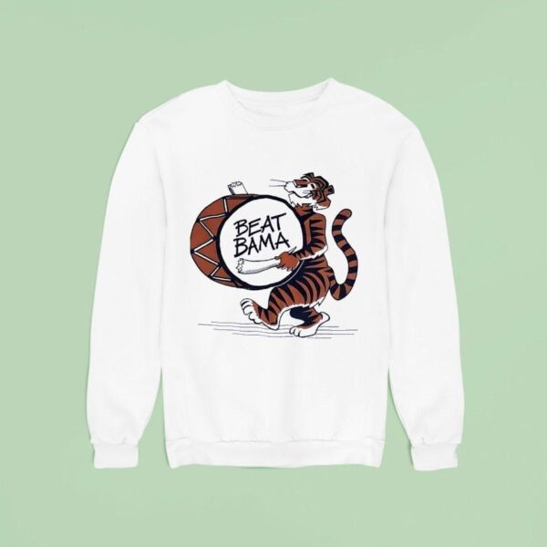 Auburn Tigers Beat Alabama Crimson Tide Mascot Playing Drum Sweatshirt