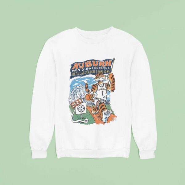 Auburn Tigers Sec Men S Basketball Regular Season Champions Sweatshirt