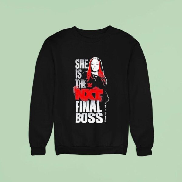 Ava She Is The Nxt Final Boss Wwe Sweatshirt