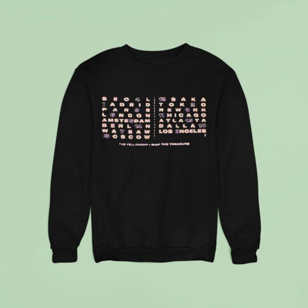 Az Fellowship Map The Treasure Sweatshirt