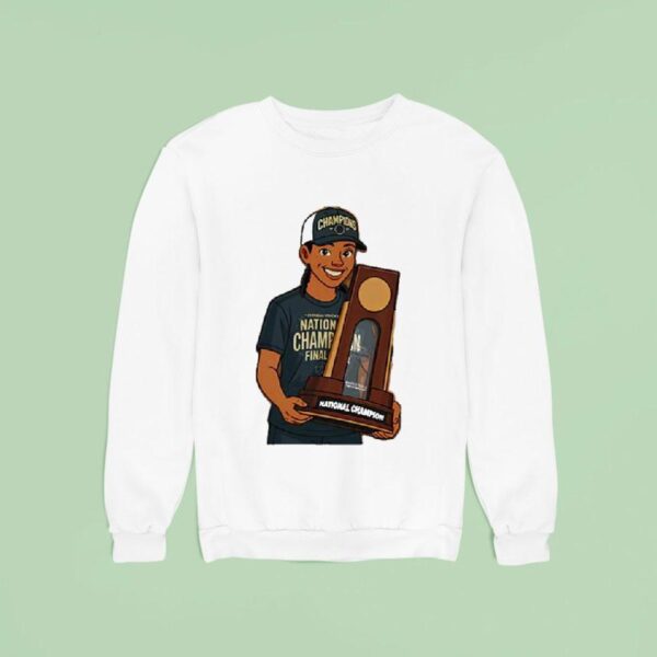 Azzi Fudd National Champions Final Trophy Sweatshirt