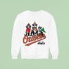 Baltimore Orioles Bark At Oriole Park Barcs Animals Rescue And Care Shelter Sweatshirt