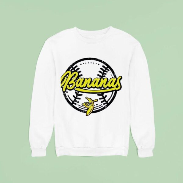 Banana Ball Fruit Baseball Sweatshirt