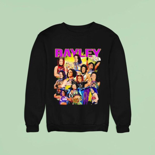 Bayley Hugger Wrestling Women S Champion Sweatshirt