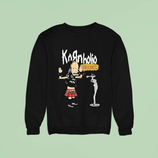 Beavis And Butt Head Darkwear Kornholio Sweatshirt