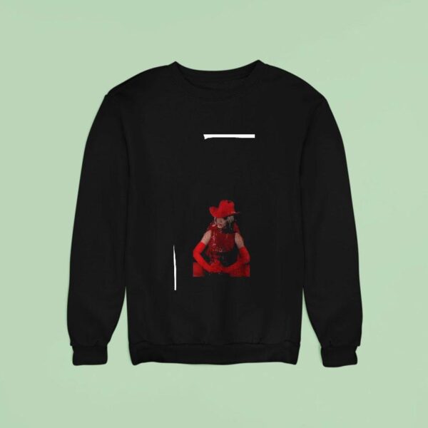 Beyonce Cowboy Carter Tour Los Angeles Cowboy Red Sweatshirt