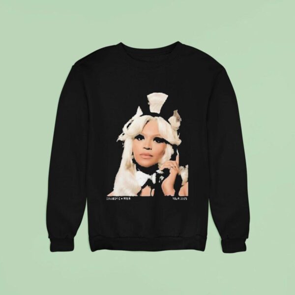 Beyonce Las Vegas Cowboy Carter Tour Blonde Showgirl Venue At Allegiant Stadium On July Sweatshirt