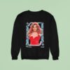 Beyonce Las Vegas Cowboy Carter Tour Pin Up Red Dress Showgirl Venue At Allegiant Stadium On July Sweatshirt