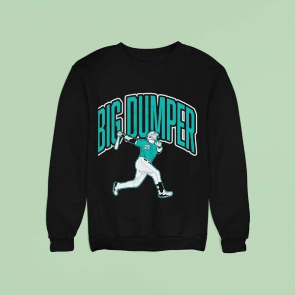 Big Dumper Moonshot Cal Raleigh Seattle Mariners Baseball Sweatshirt