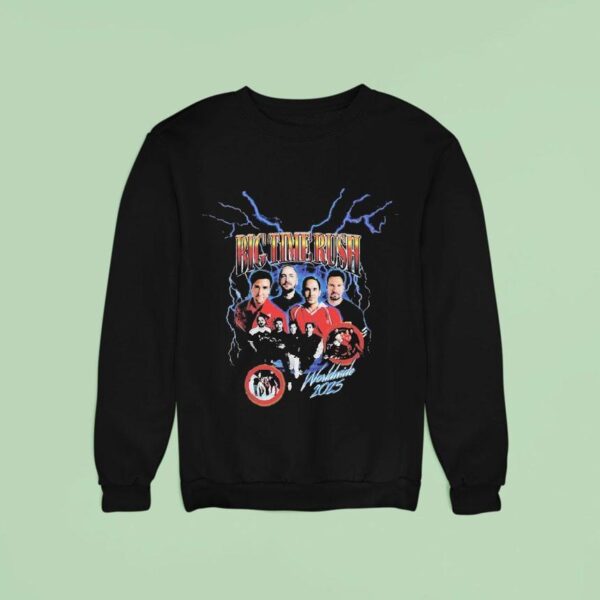 Big Time Rush In Real Life Worldwide Tour Sweatshirt
