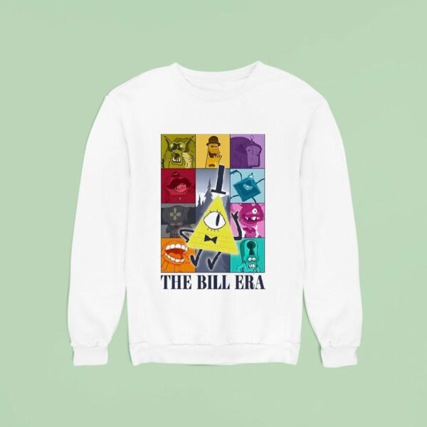 Bill Cipher From Gravity Falls Style Of The Eras Tour Sweatshirt